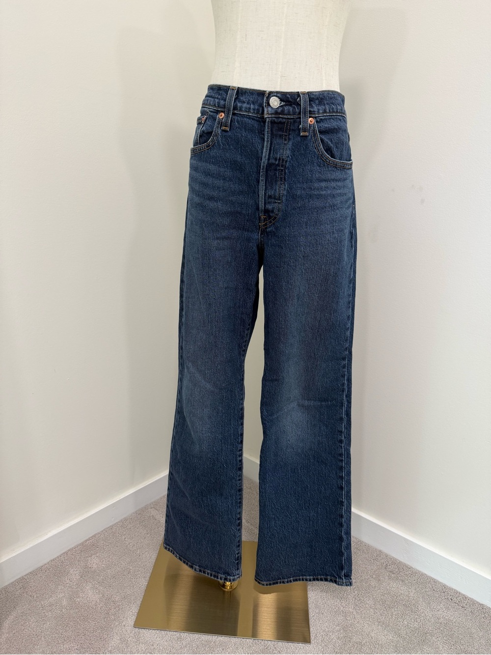 Levi’s Premium Dark Wash Wedgie Bootcut Jeans
